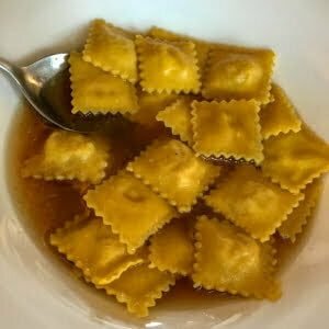 Osteria Veglio Ravioli in Brodo