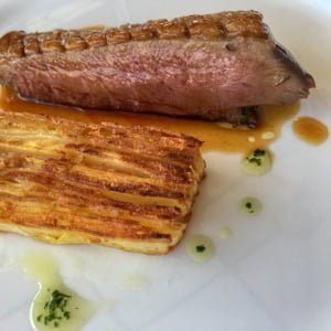 Osteria Veglio Roasted Duck and Potatoes