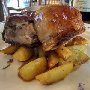 Osteria Veglio Roasted Goat