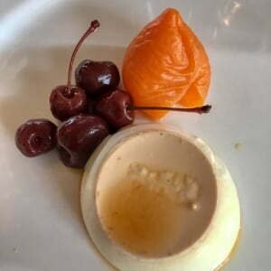 Osteria Veglio Winter Panne Cotta