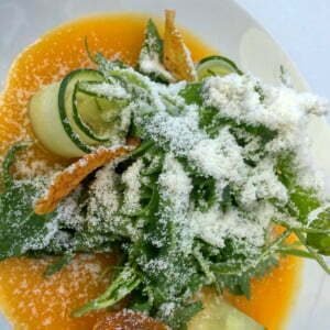 Peach Gazpacho