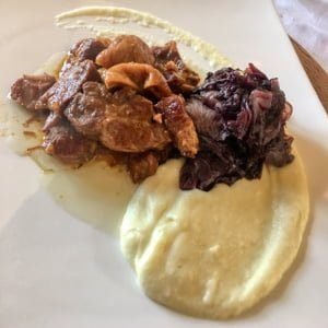 Agnulot Pork Fig e Cabbage