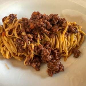 Agnulot Tajarin con Ragù