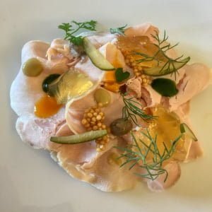 il Centro Shaved Vitello Insalata